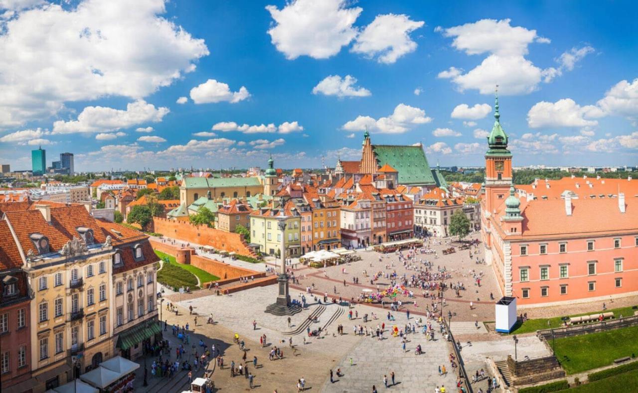 Warsaw Downtown View 3 Rooms 60M2+ Free Garage 2Km Old Town Metro 9Min Tram Exterior photo