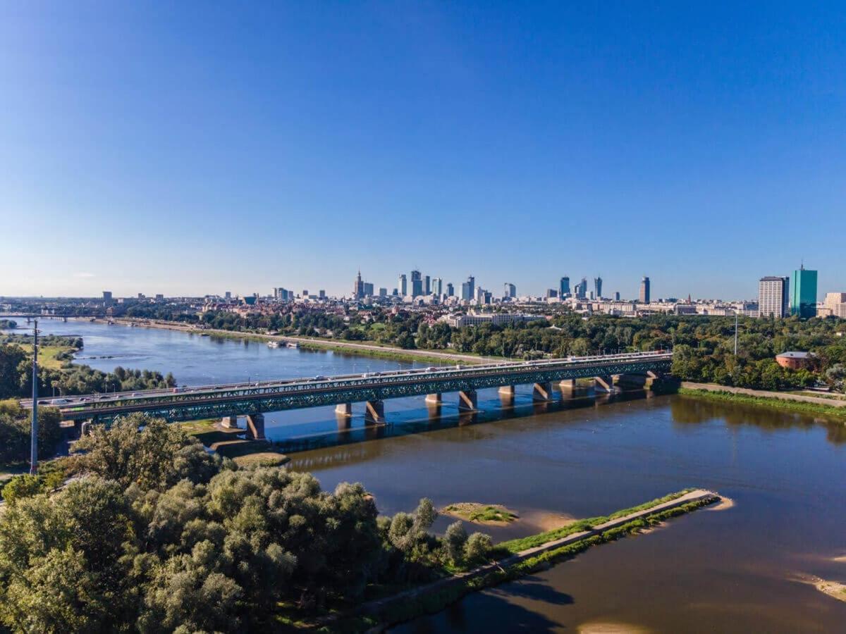 Warsaw Downtown View 3 Rooms 60M2+ Free Garage 2Km Old Town Metro 9Min Tram Exterior photo