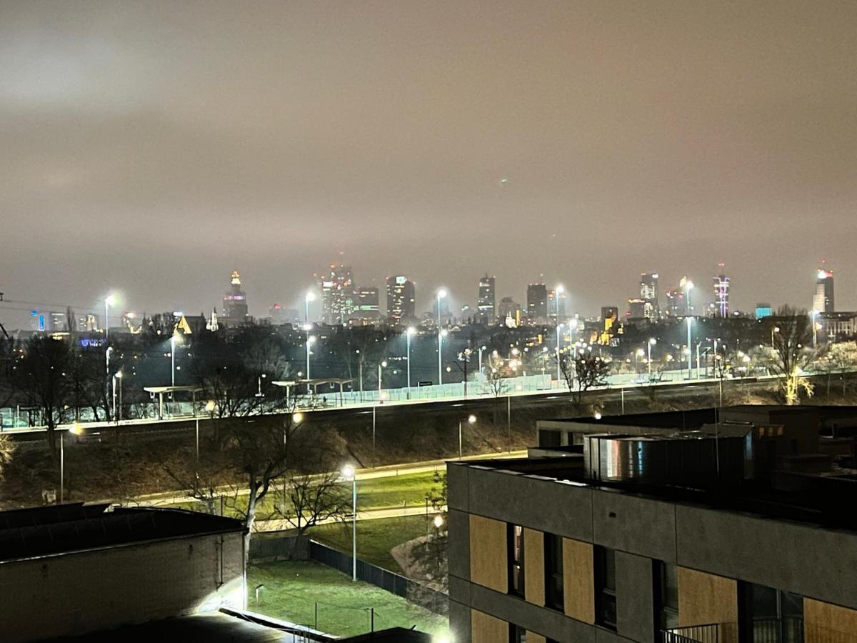 Warsaw Downtown View 3 Rooms 60M2+ Free Garage 2Km Old Town Metro 9Min Tram Exterior photo