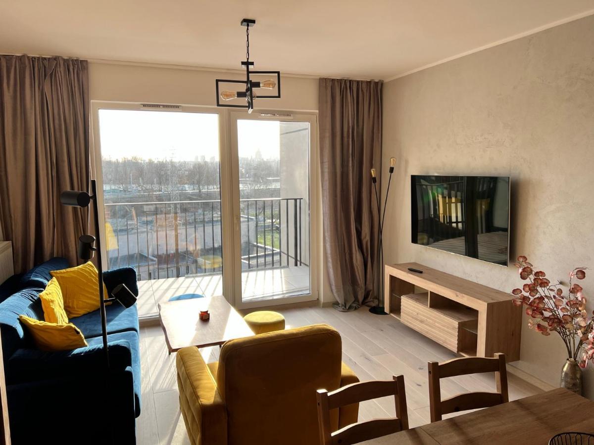 Warsaw Downtown View 3 Rooms 60M2+ Free Garage 2Km Old Town Metro 9Min Tram Exterior photo